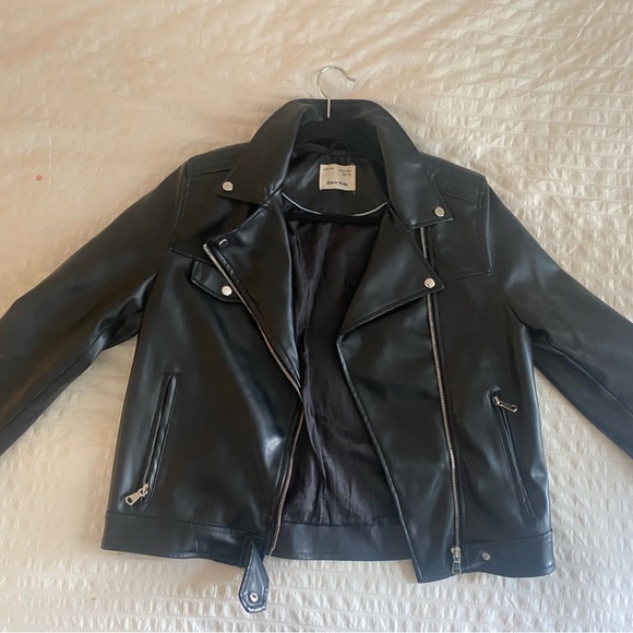 Zara (13-14) kids leather jacket. Perfect conditions, like new. - Picture 2 of 4